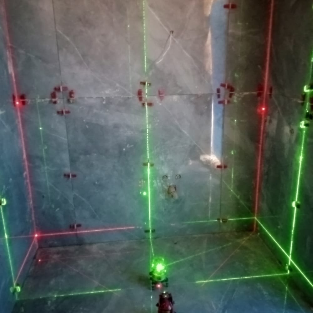 Professionelle Vermessung mit Laser